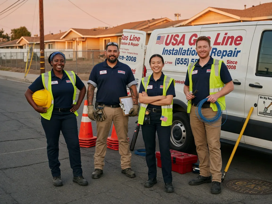 Gas Line Installation company in Saint Martin, MN